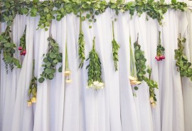 another version of wedding arch